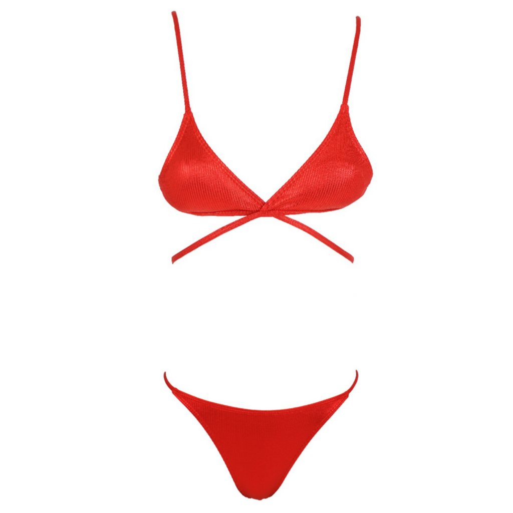 PENELOPE Bikini Set - Scarlet Red