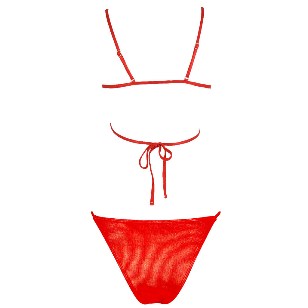 PENELOPE Bikini Set - Scarlet Red